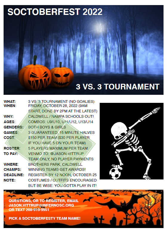 Online Tournaments: October 3, 2022